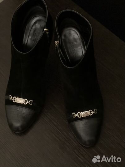 Ботильоны Gucci на шпильке