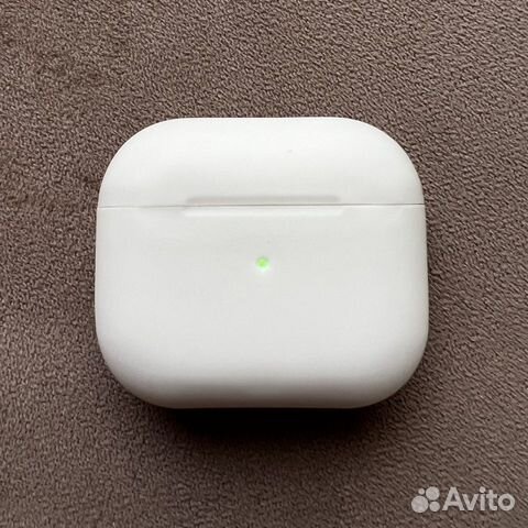 Силиконовый чехол для Apple AirPods 3 белый