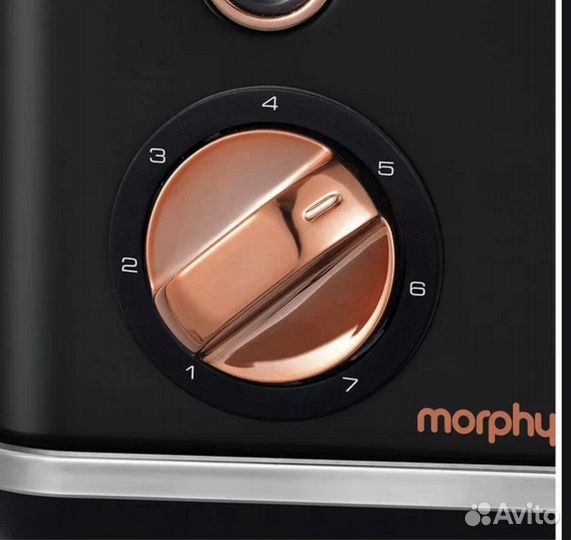 Тостер morphy richards rose gold