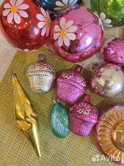 Елочные игрушки СССР