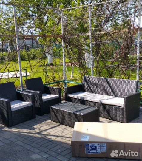 Мебель из ротанга Набор садовой мебели для дачи