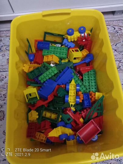 Bauer железная дорога с конструктором