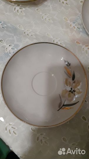 Сервиз чайный фарфор Дулево