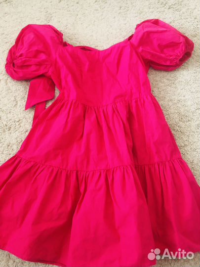 Платье фуксия