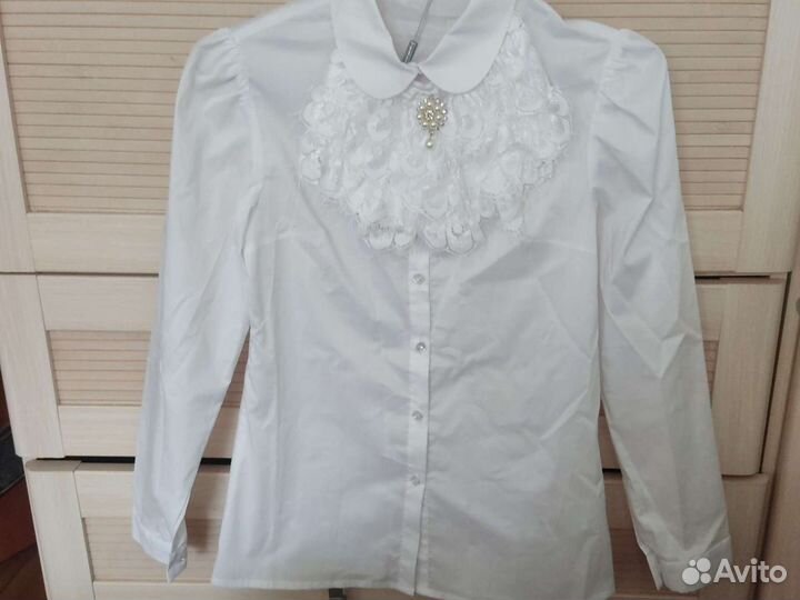 Блузка школьная нарядная