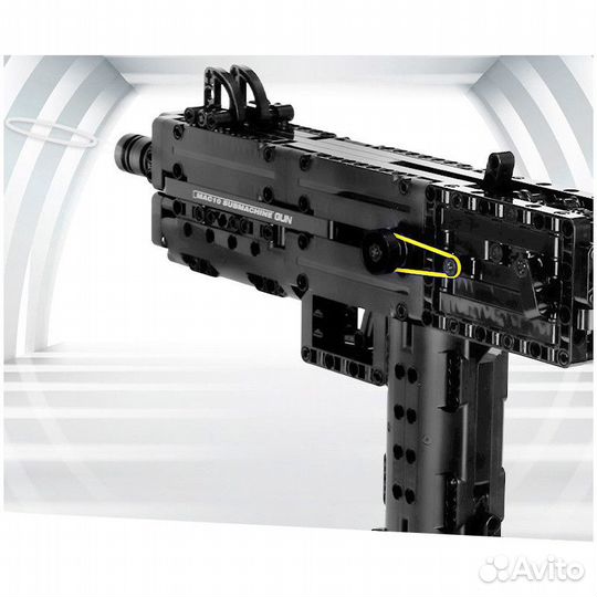 Конструктор Пистолет-пулемет Ingram Mac-10 478 дет