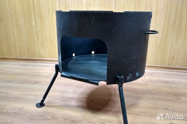 Печь для казана 18 - 22 литров сталь 2 мм