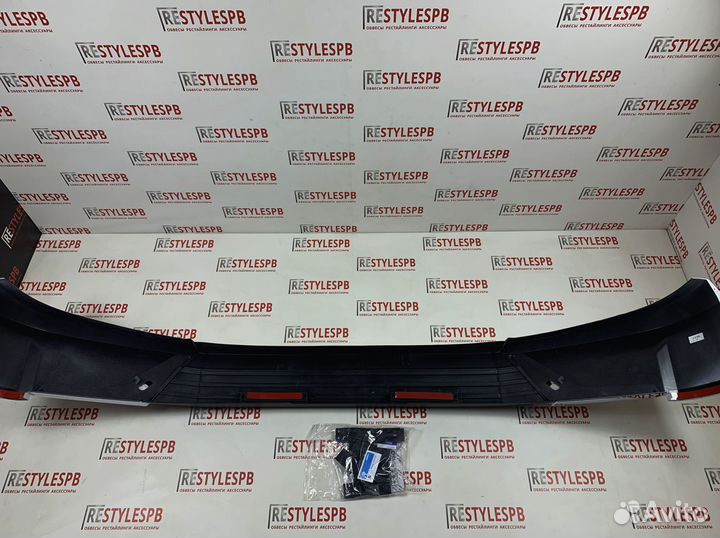 Губа на бампер Toyota Land Cruiser 200 с16г 5mfFrv