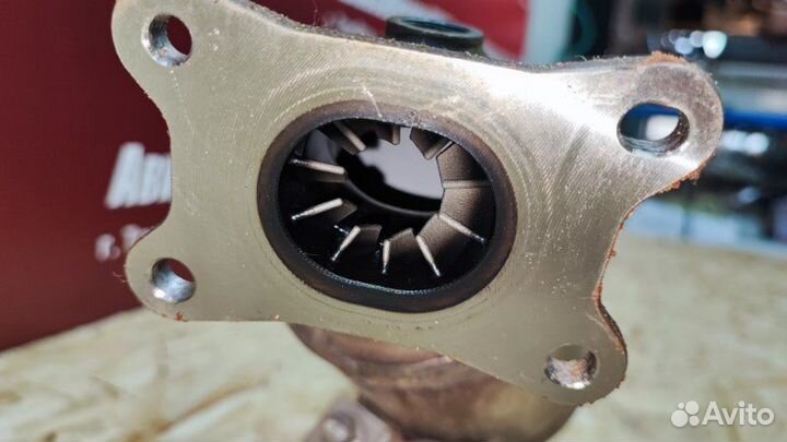 Приемная труба Skoda Rapid