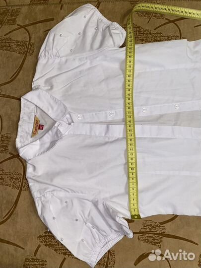 Рубашка школьная 140