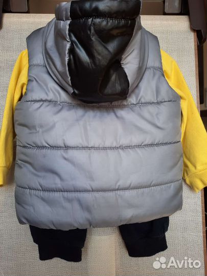 Костюм тройка детский с жилеткой