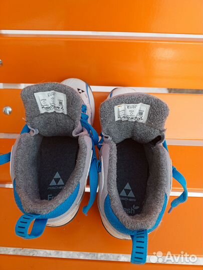 Лыжные ботинки fischer размер 37