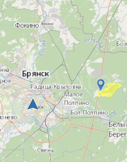 Участок 100 сот. (промназначения)