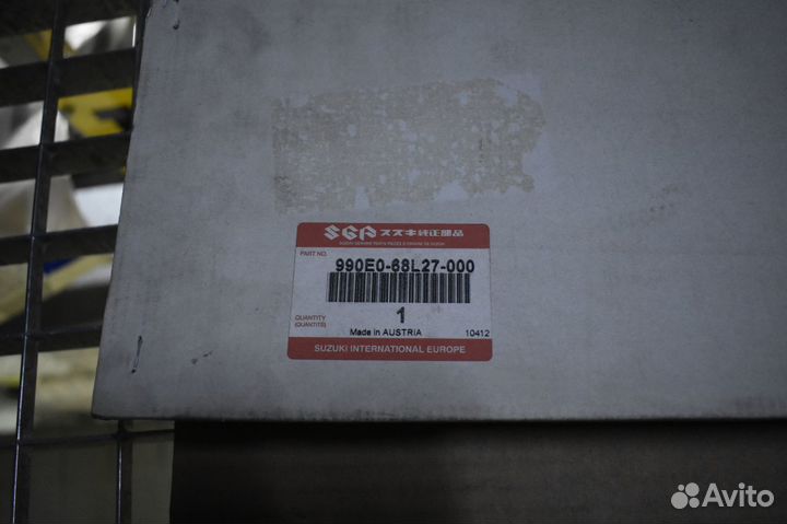 Накладки на пороги к-т (4шт.) Suzuki Swift 5DR