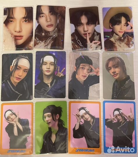 Карты stray kids хенджин
