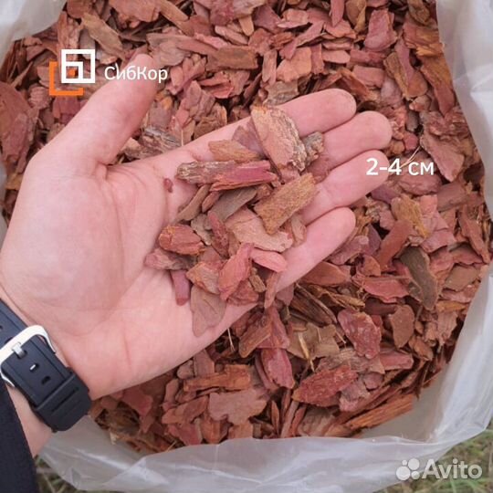 Кора сибирской лиственницы