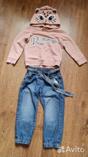 Вещи пакетом на девочку на 3-4 года Zara, Next