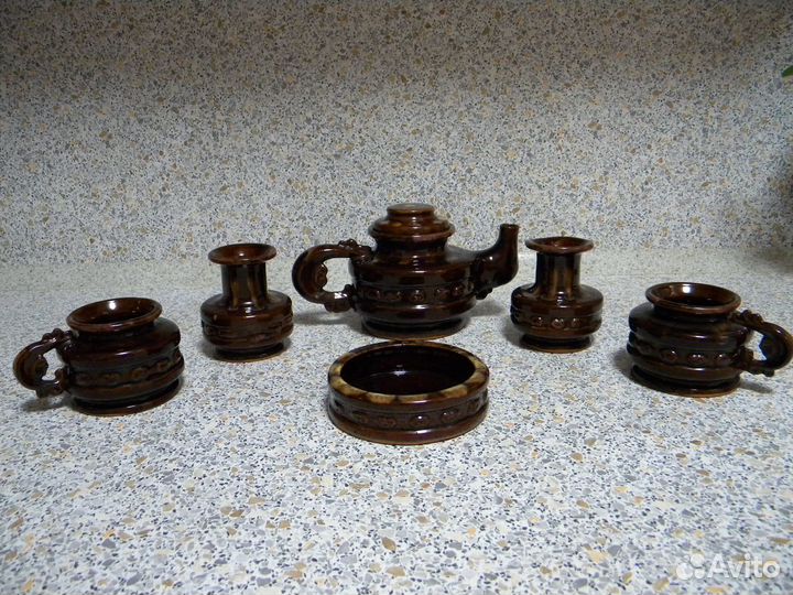 Керам набор. Фарфоровые заварочные чайники 2сорт