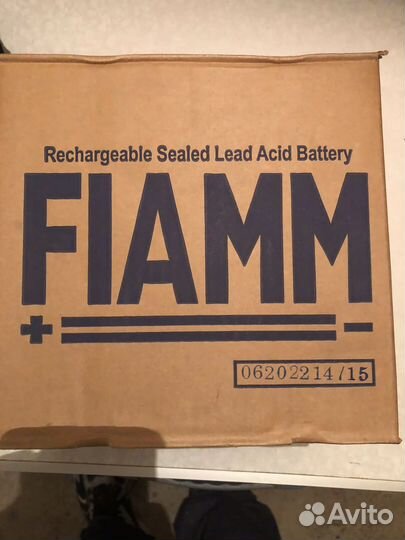 Акб fiamm 12 В 42 А/Ч