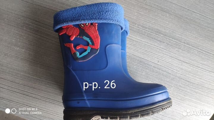 Резиновые сапоги