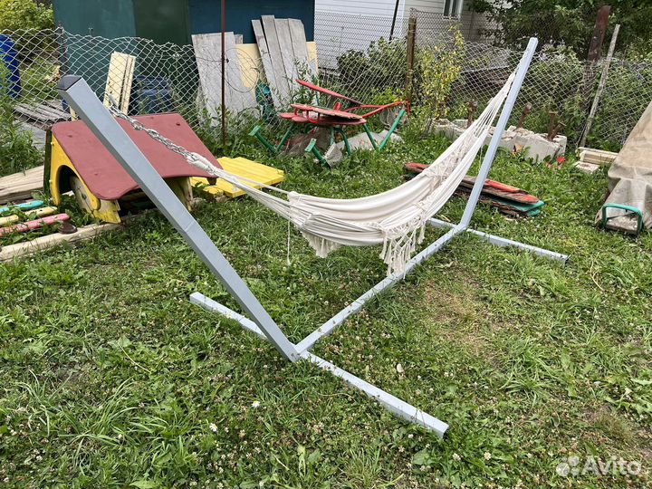 Изготовление рамы для качелей