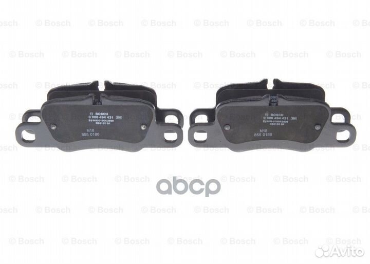 Колодки тормозные 0986494431 Bosch
