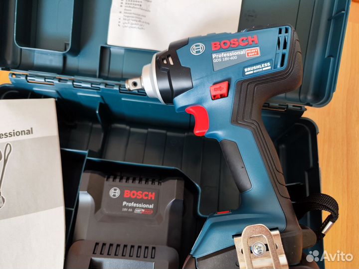 Гайковерт Bosch GDS 18V-400