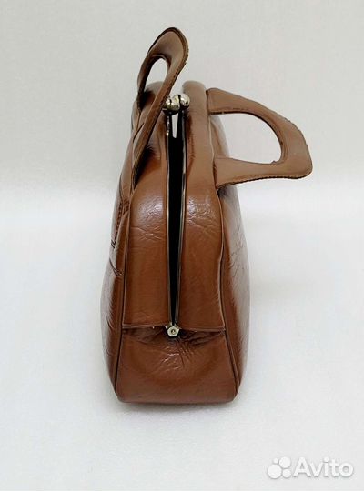 Сумка женская коричневая винтаж СССР
