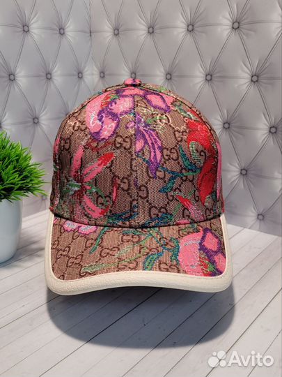 Стильная бейсболка Gucci Премиум качество