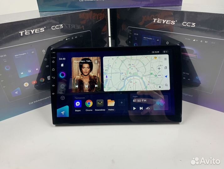 Teyes 6/128 для Toyota Prado 120