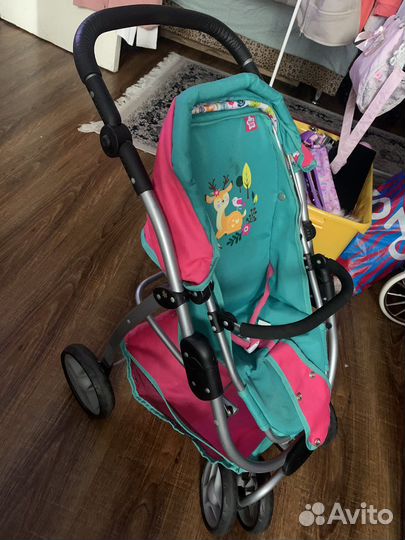 Коляска для кукол demi star