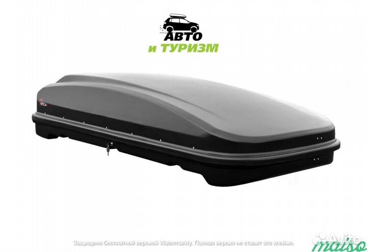 Автобокс VetlaN Titan Largus 1100, черный, 1100 л