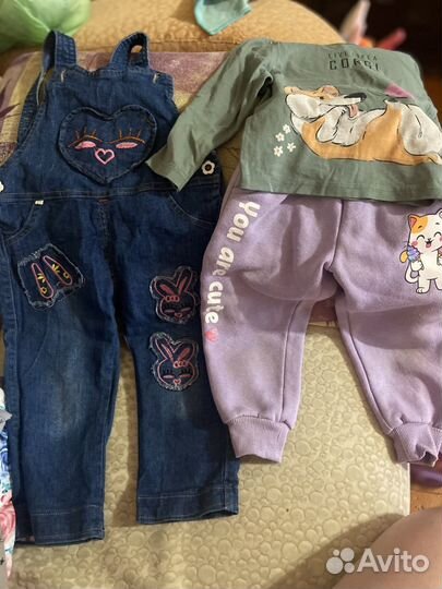 Детские вещи пакетом на девочку 92 104