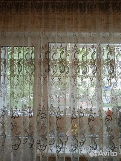 Шторы тюль бу