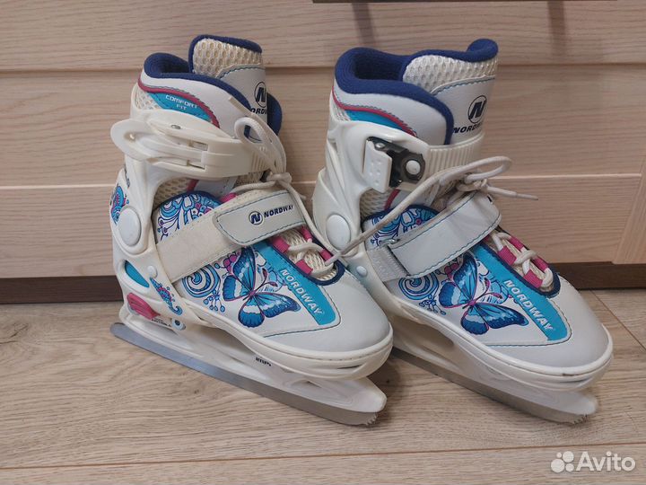 Коньки детские раздвижные