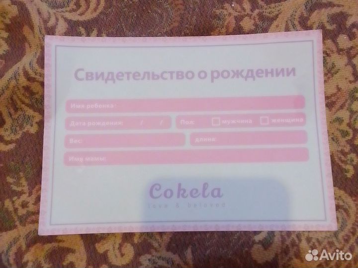 Кукла реборн девочка 50 см