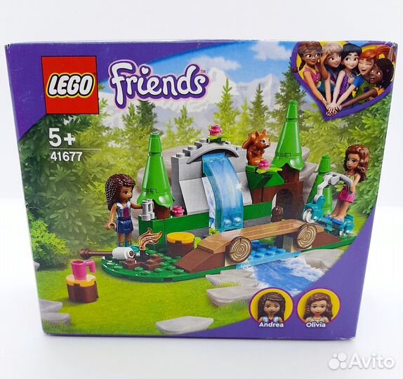 Lego Friends. Водопад. Конюшня. Бутик
