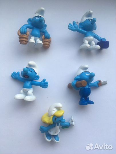 Киндер сюрприз смурфики