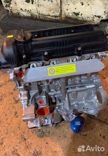 Двигатель новый Hyundai/KIA G4FA 1,4л Гарантиия