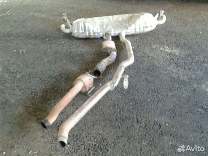 Выхлопная система на Volkswagen touareg R5