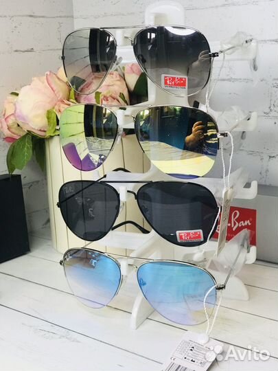 Солнцезащитные очки ray ban aviator