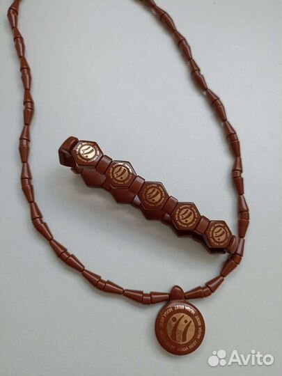 Бест Нуга турманиевое ожерелье и браслет