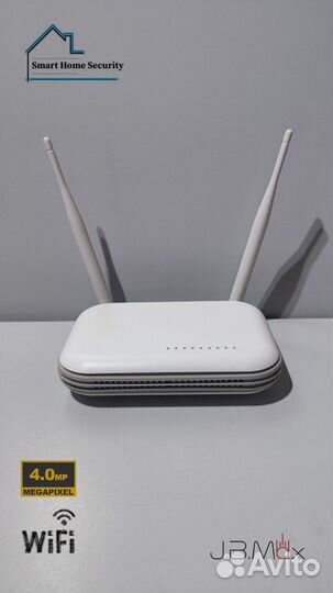 Комплект видеонаблюдения Wifi ip на 4 камеры 4mp