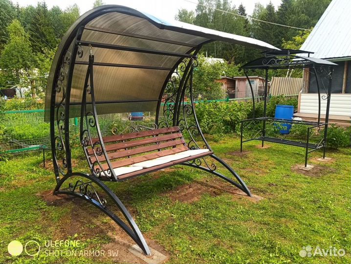 Качели садовые