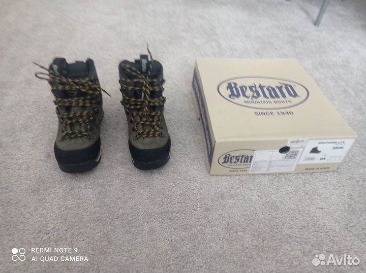 Трекинговые ботинки Bestard Breithorn lite 38р