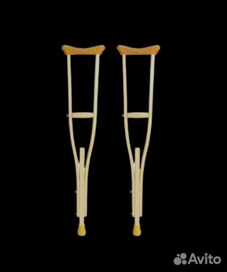 Костыли подмышечные,подлокотные. (аренда)