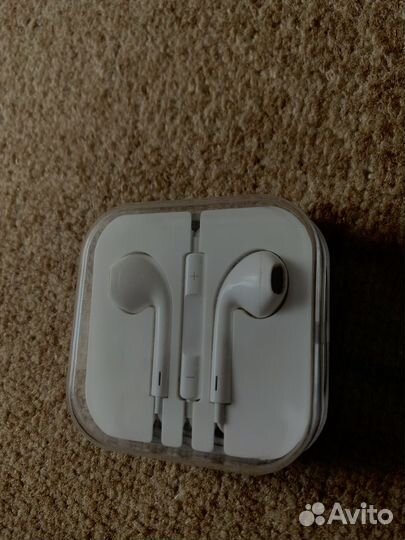 Наушники apple earpods lightning