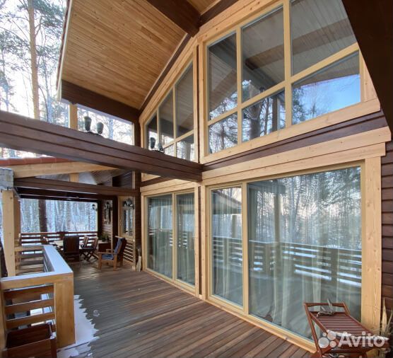 Остекление домов, коттеджей