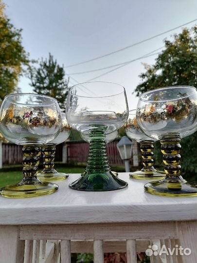Бокалы разные