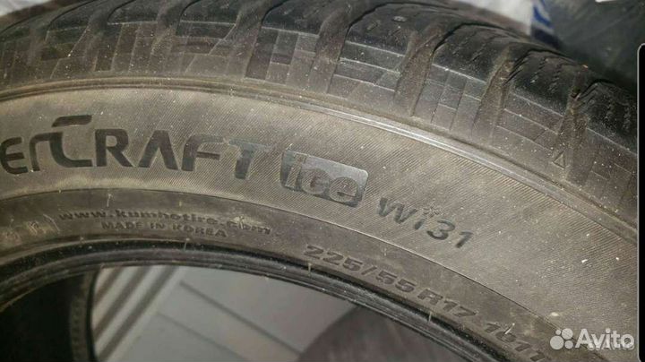 Kumho WinterCraft Ice WI31 225/55 R17 W